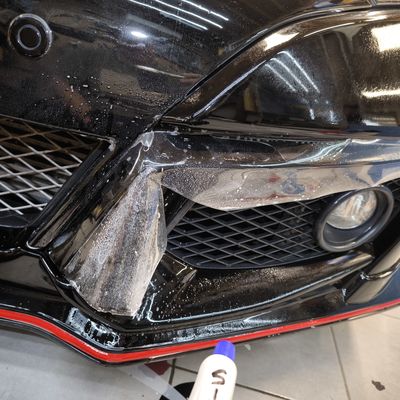 Honda Civic Type R – Skyfol PPF front egyedi mintázással – 53. kép