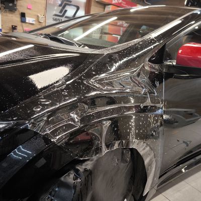 Honda Civic Type R – Skyfol PPF front egyedi mintázással – 54. kép