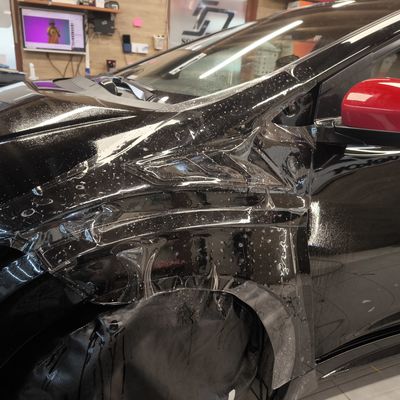 Honda Civic Type R – Skyfol PPF front egyedi mintázással – 55. kép