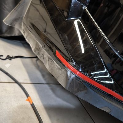 Honda Civic Type R – Skyfol PPF front egyedi mintázással – 71. kép