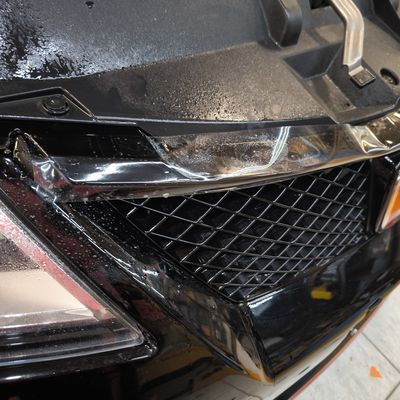 Honda Civic Type R – Skyfol PPF front egyedi mintázással – 84. kép