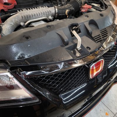 Honda Civic Type R – Skyfol PPF front egyedi mintázással – 85. kép