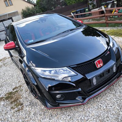 Honda Civic Type R – Skyfol PPF front egyedi mintázással – 89. kép