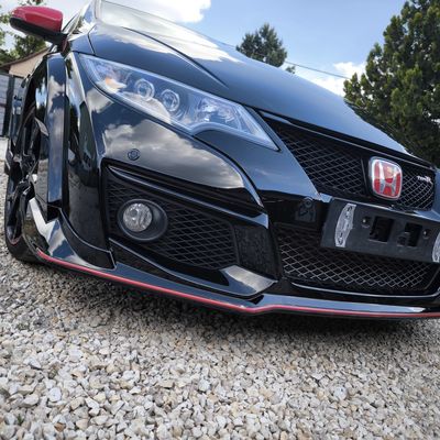 Honda Civic Type R – Skyfol PPF front egyedi mintázással – 90. kép