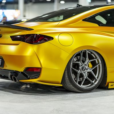 Infiniti Q60 – Avery Supreme Satin Energetic Yellow – 4. kép