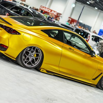 Infiniti Q60 – Avery Supreme Satin Energetic Yellow – 5. kép