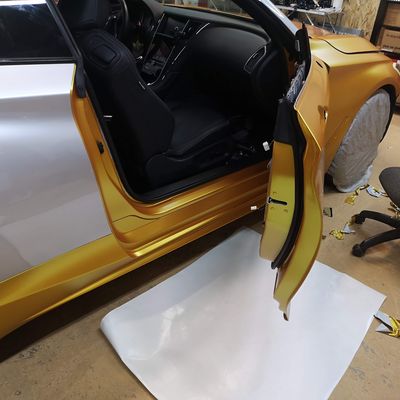 Infiniti Q60 – Avery Supreme Satin Energetic Yellow – 25. kép