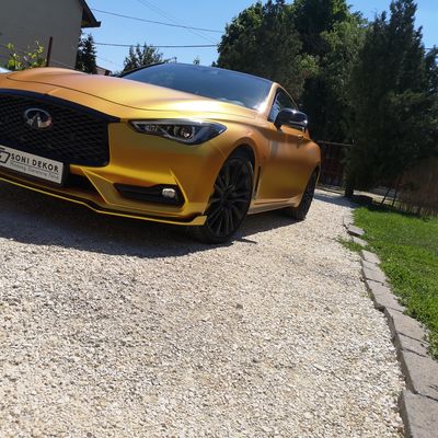 Infiniti Q60 – Avery Supreme Satin Energetic Yellow – 41. kép