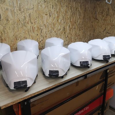 Kawasaki Ninja 400 – 3M Gloss White tankfóliázás (MAMI, 9 db) – 11. kép
