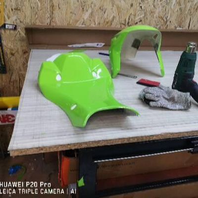 Kawasaki ZX-10R Ninja – Design fóliázás 3 színből – 5. kép