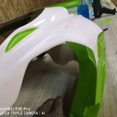 Kawasaki ZX-10R Ninja – Design fóliázás 3 színből – 15. kép