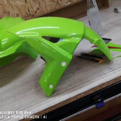 Kawasaki ZX-10R Ninja – Design fóliázás 3 színből – 19. kép