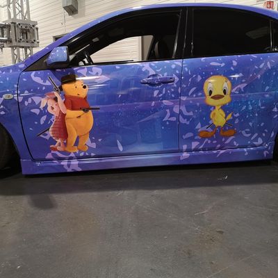 Mazda 6 – Nyomtatott fólia egyedi olajfestmény design – 7. kép