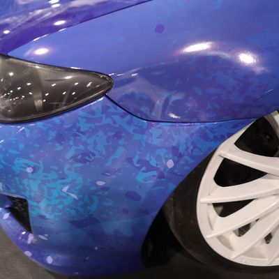 Mazda 6 – Nyomtatott fólia egyedi olajfestmény design – 8. kép
