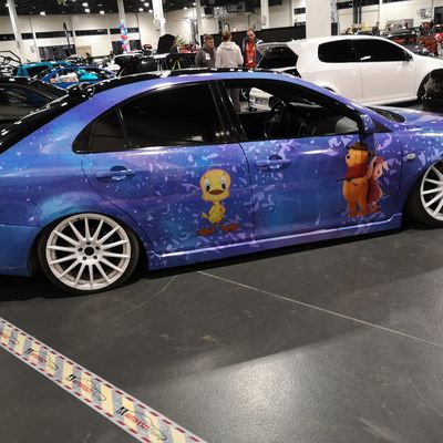 Mazda 6 – Nyomtatott fólia egyedi olajfestmény design – 9. kép