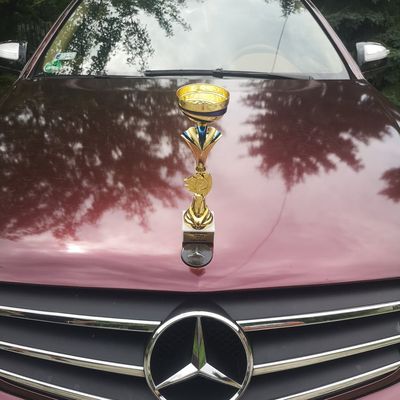 Mercedes C320 C63 optika – Avery Supreme Gloss Metallic Passion Red – 7. kép