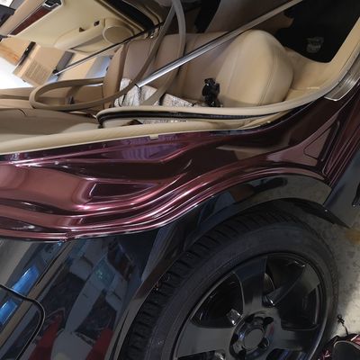 Mercedes C320 C63 optika – Avery Supreme Gloss Metallic Passion Red – 10. kép