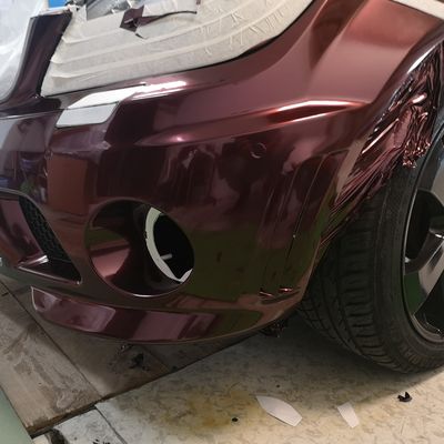 Mercedes C320 C63 optika – Avery Supreme Gloss Metallic Passion Red – 31. kép