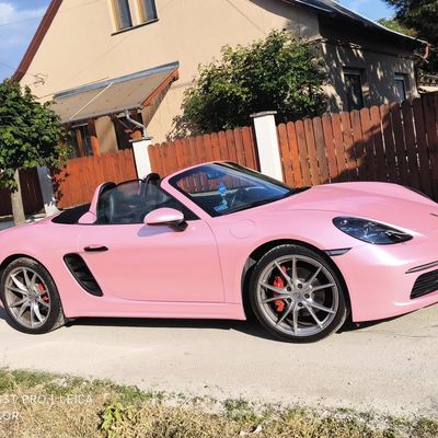 Porsche 718 Boxster S – Avery Supreme TuTu Pink – 1. kép